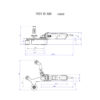 Стрічкова шліфувальна машина для труб METABO RBE 15-180 Set 41002