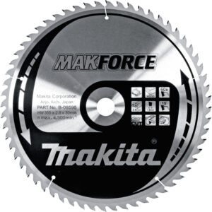 Диск пиляльний по деревині MAKForce 355×30 мм 60Т MAKITA B-08595