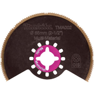 Сегментований пиляльний диск для мультитулу BiM-TiN Ø65 мм MAKITA B-21288