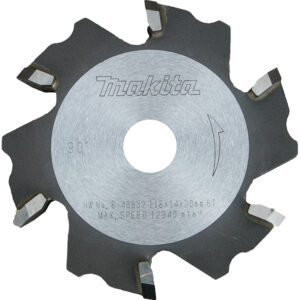 Фреза дискова 118x20x18mm, 6T, CA5000, 135° MAKITA B-48860