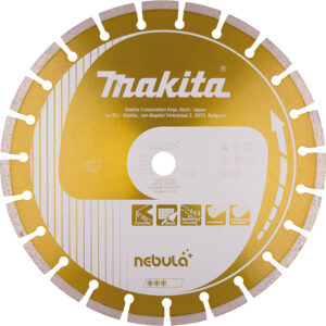 Алмазний диск NEBULA по бетону сегмент 300х20 мм сух/мокр MAKITA B-54031