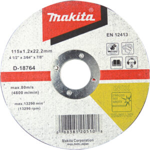 Тонкий відрізний диск для нержавіючої сталі 230х2 36Т, плаский MAKITA D-18792