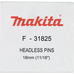 Оздоблювальні цвяхи без шляпки 18 мм (10000 шт.) MAKITA F-31825
