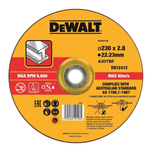 Круг відрізний DeWALT DT43913 DeWALT