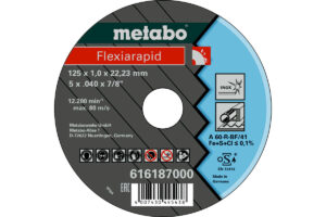 Відрізний диск Metabo 125×1,0x22,23 Inox, TF 41 (616187000)