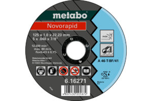 Відрізний диск Metabo 125 x 1,0 x 22,23 Inox, TF 41 (616271000)