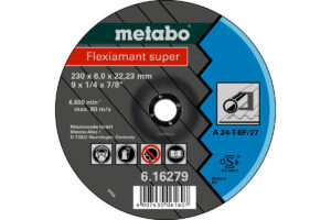 Відрізний диск Metabo super 230×6,0x22,23 сталь, SF 27 (616279000)