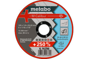 Відрізний диск Metabo 125 x 1,6 x 22,23 Inox, TF 41 (616286000)