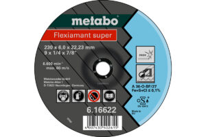 Відрізний диск Metabo super 150×6,0x22,23 Inox, SF 27 (616604000)