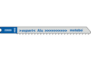 5 пильних U – подібних полотен Metabo для лобзика. Ал+КМ. expert. 74/3.0 мм (623939000)