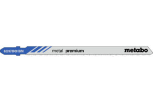 5 пилкових полотен Metabo для лобзиків «metal premium». 106/ 1.1 мм (623978000)