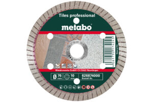 Алмазний відрізний круг, 76×10,0 мм, «TP», плитка «professional» (626874000)Metabo