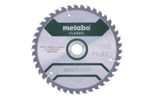 Пилкове полотно Metabo «multi cut – classic», 165×20 Z42 FZ/TZ 5° (628280000)