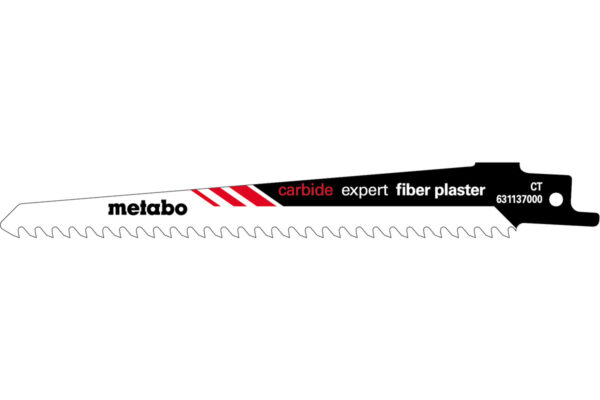 Пилкове полотно Metabo для шабельних пилок «expert fiber plaster». 150/ 1.25 мм (631137000)